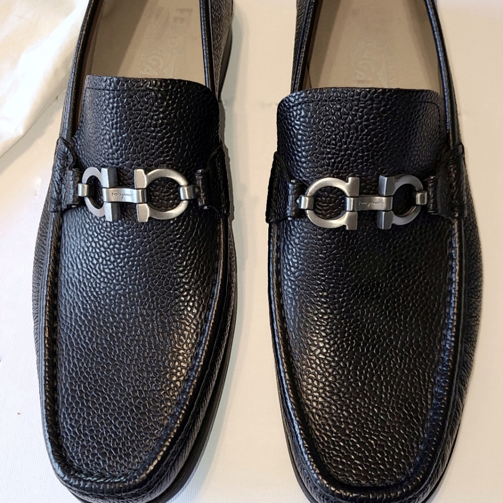 Salvatore Ferragamo Moccasin with Gancini Ornament
